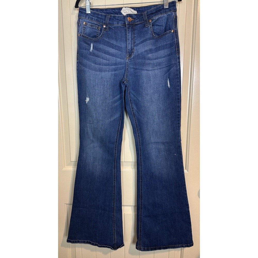 Altar'd State Elise Denim Comfort Jeans‎ Boot Leg Stretch Women's Sz 30/11